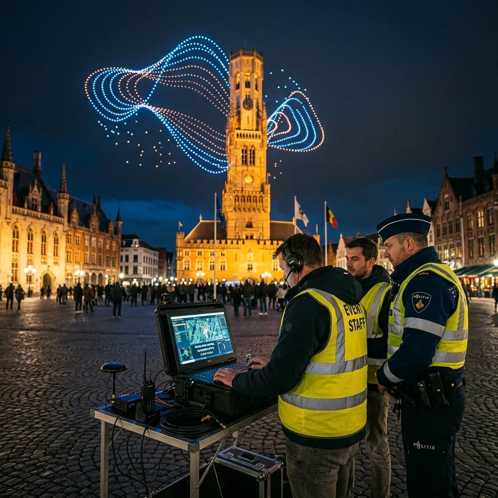 Belgian aviation authority warns of illegal drone shows and high-altitude drone operations