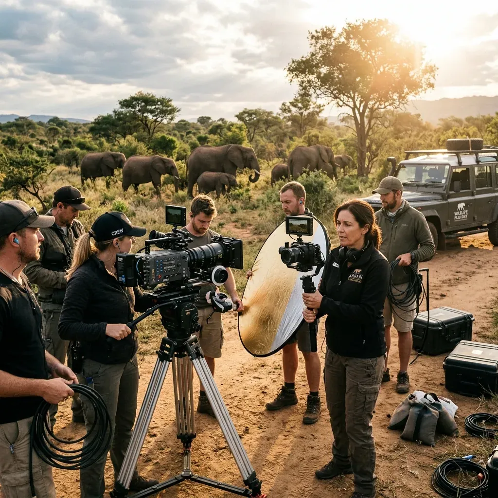 Behind the scenes at the DJI Osmo Pocket 4 launch commercial