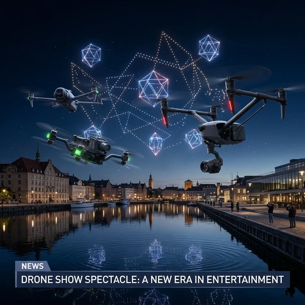 Filming drone shows licenses and safety