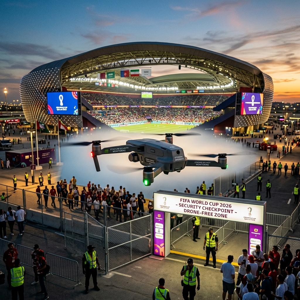 Over 1,100 Drones Intercepted Near FIFA World Cup Stadiums in the US