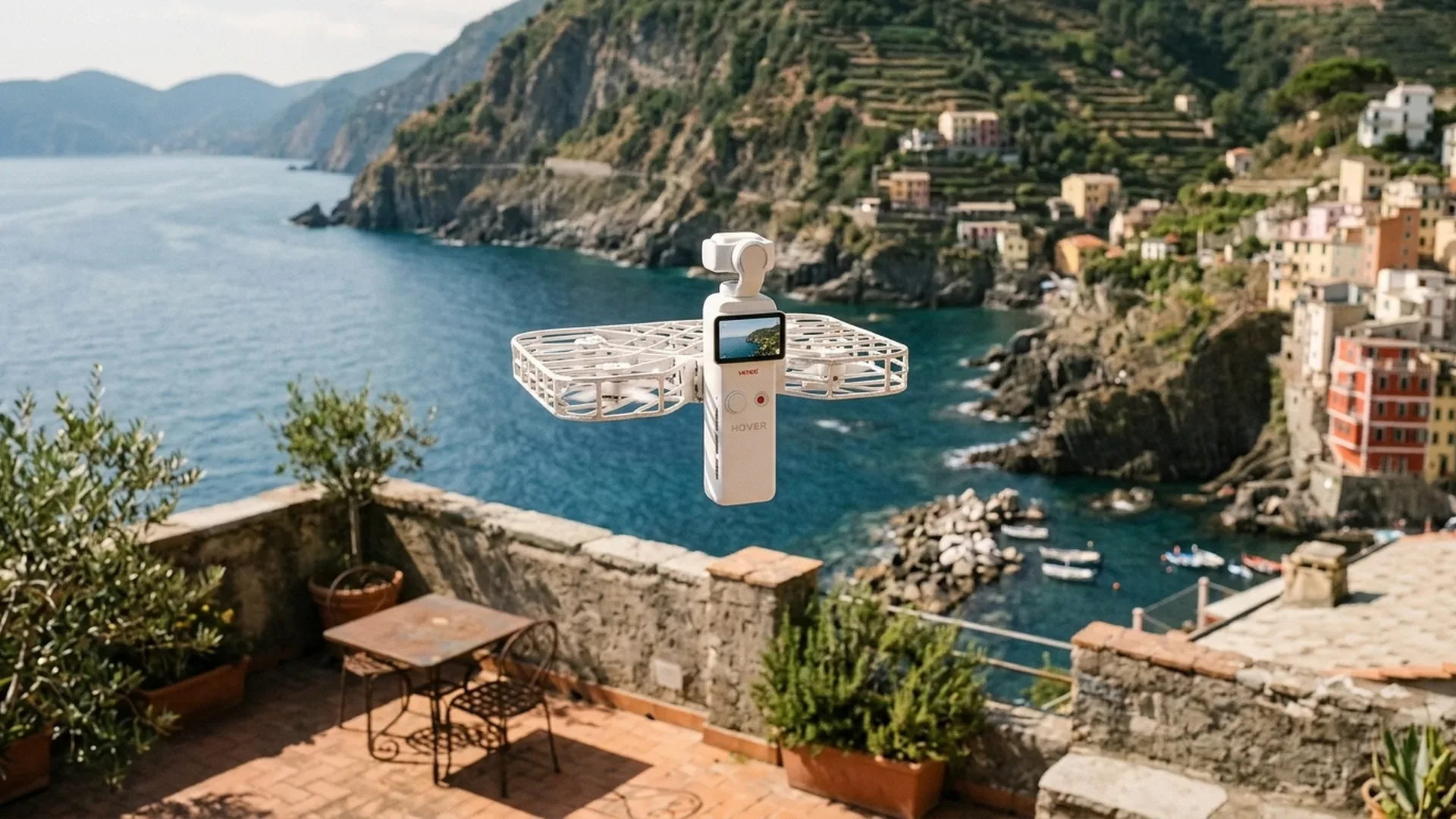 HOVERAir VERSA 2-in-1 handheld gimbal and flying camera drone