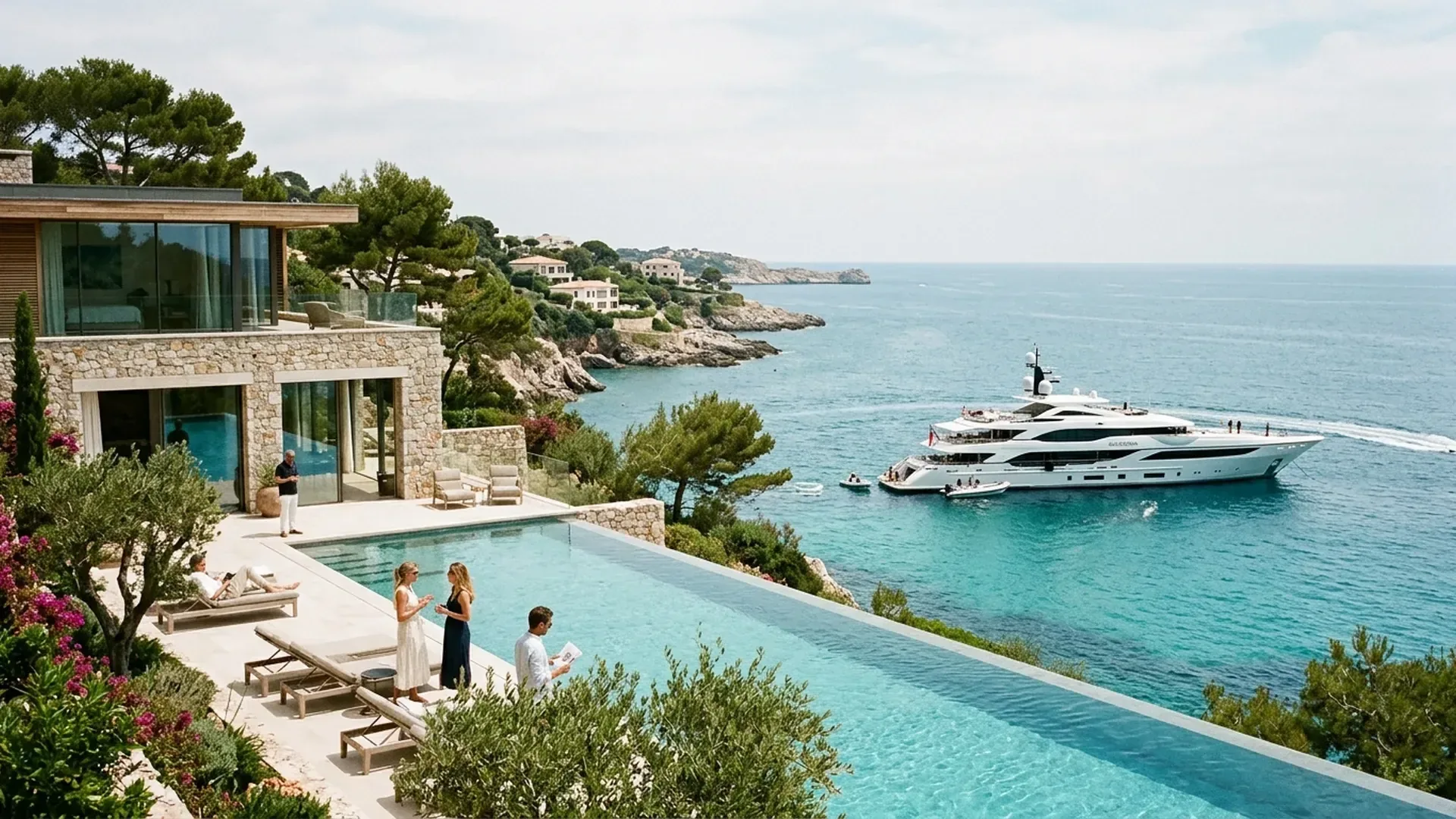 Photographing Luxury Real Estate and Superyachts with High-End Drones