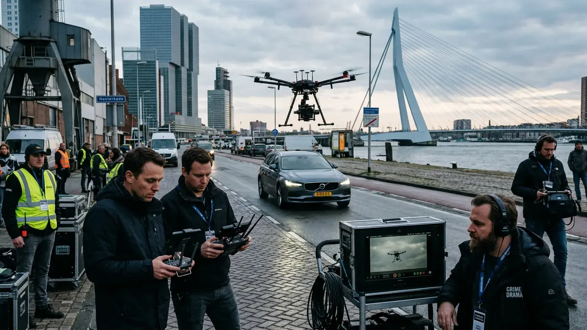 Drones in TV series: seamless storytelling